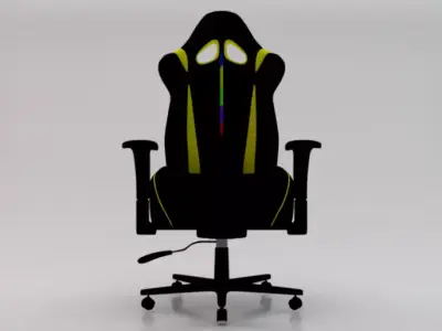 Gaming Chair 04 Low-poly 3D model
