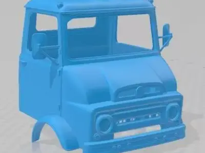 Ebro C 450 1965 Printable Body Cabin Truck 3D print model