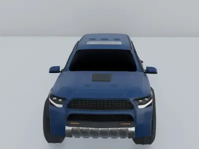 toyota 4runner trd pro Low-poly 3D model