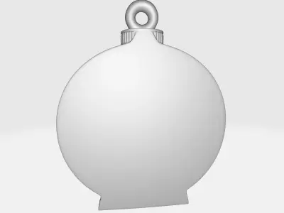 Christmas Ornament Snowman Christmas Tree Decoration  3D print model