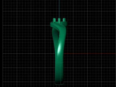 STL 3DM Print Ready Women Diamond Ring Lightweight Printable  3D print model shop