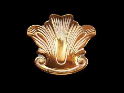 Classic carved 053 3D model