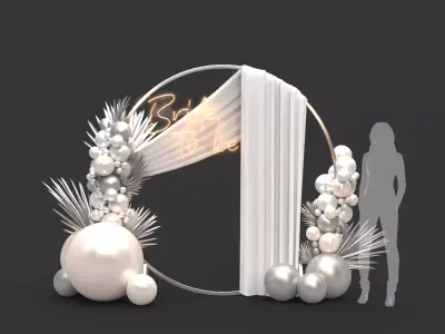 Balloon Arch 4 3D model