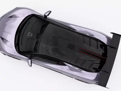 BYD Yangwang U9 Low-poly 3D model