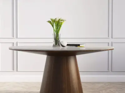 The Winston Dining Table 3D model