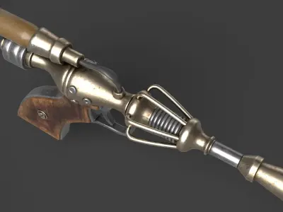 Fantasy Gun 18 3D model