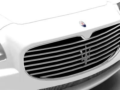 Maserati Quattroporte 4K 3D model