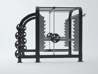 Nautilus Freedom Rack 3D model