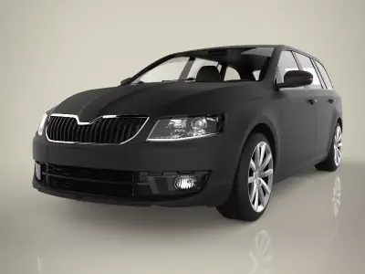 Luxury Car 3D model by Deepocean