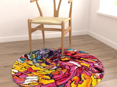 Rugs No 259 Low-poly 3D model