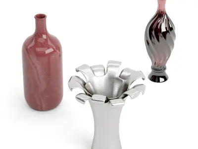 vase set 2 3D model