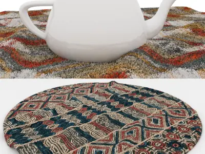 Rugs No 537 Low-poly 3D model
