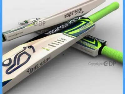 Cricket Bat 92 3D model