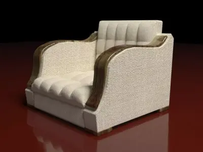 Armchair 3D model get