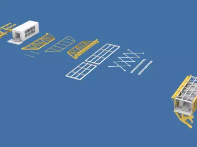3d printable bridge  3D model