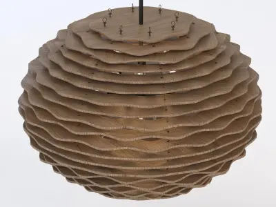 Rook Large Pendant 3D model