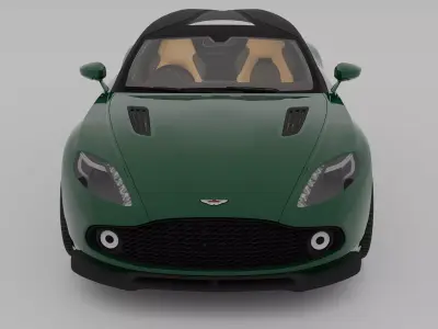 Aston Martin Vanquish Zagato Shootingbrake 3D model