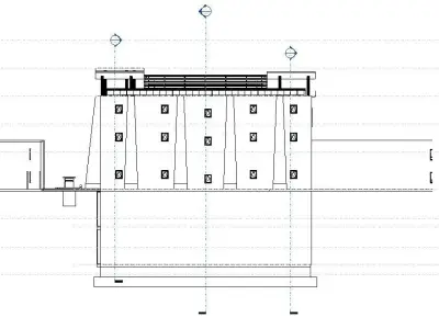 CULTURAL CENTER -compelete revit project -P1 3D model