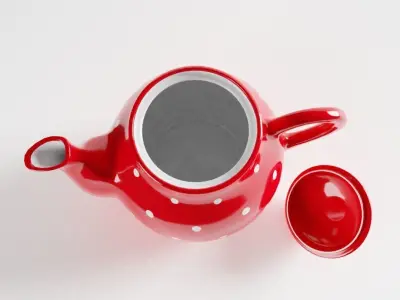 Polka Dot Teapot 3D model