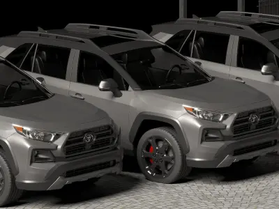Toyota RAV4 TRD 3D model