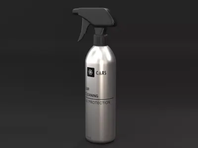 Car cleaning 3D model