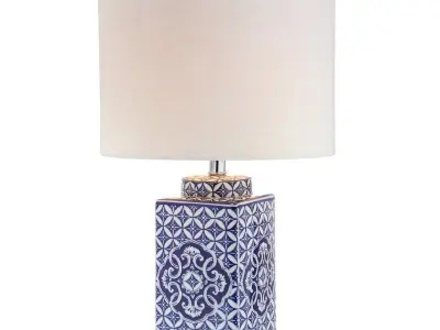 Cottle Chinoiserie Table Lamp 3D model