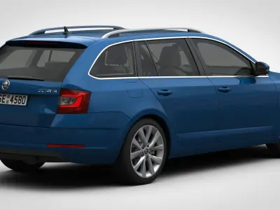 Skoda Octavia Combi 2017 3D model