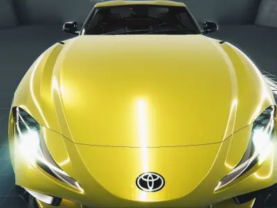 Toyota Supra 2021 3D model