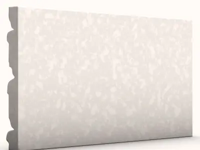 Random Stone Wall Construction Mesh 3D model