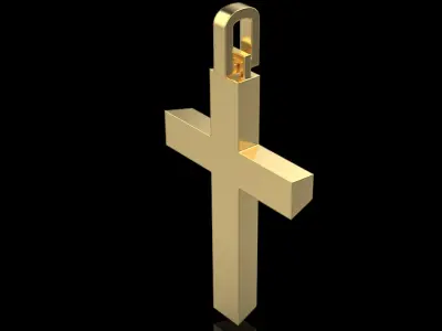 Cross Pendant 8517 3D print model