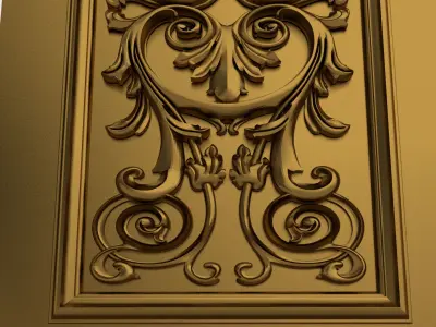 Column Base 3D model