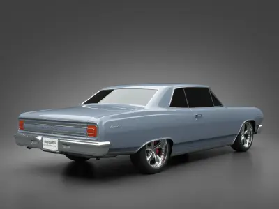 1965 Chevrolet Chevelle Malibu SS 3D model
