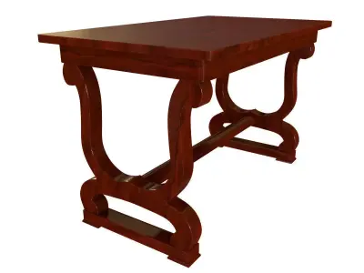 Antique Table 2 3D model