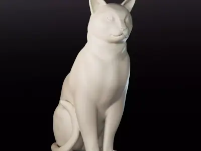 CAT 3D PRINT STL 3D model