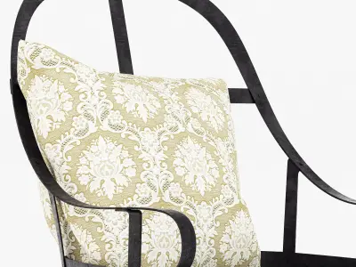 Baxter Chassis Armchair 3D model