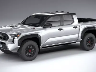 Toyota Tacoma TRD 2024 3D model