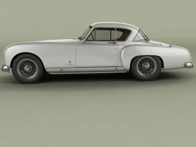 Nash-Healey Le Mans Coupe 3D model
