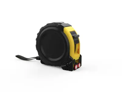 High Detailed Tape Measure 3D Model  STEP File 3D model