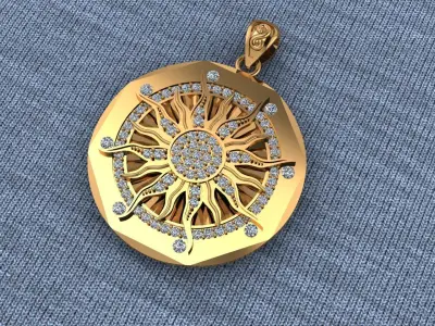 pendant file 3D 3D print model