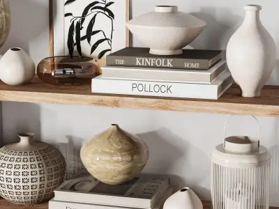 Decorative set025 3D model