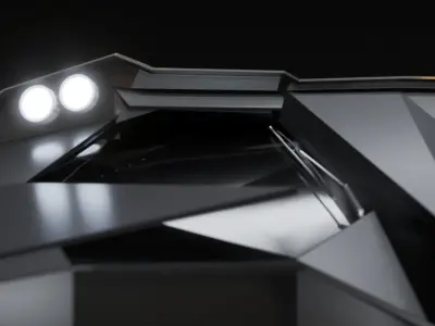 Bat mobile car  3D model