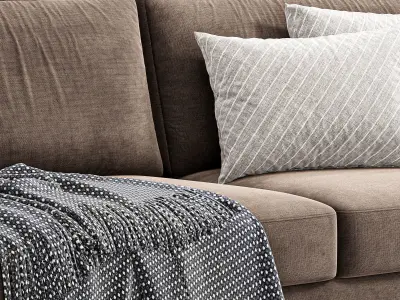 Hamilton Sofa By Castlery 3D model