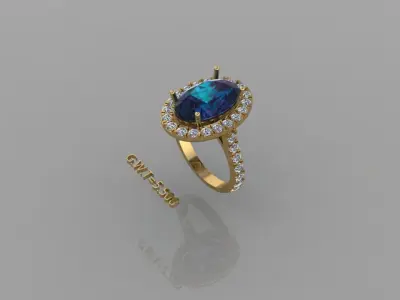 FASION  RING 3D model shop