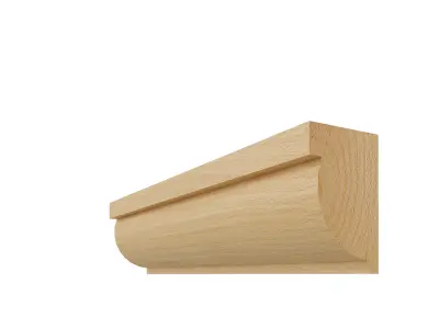 collection of 40 decorative moldings Low-poly 3D model