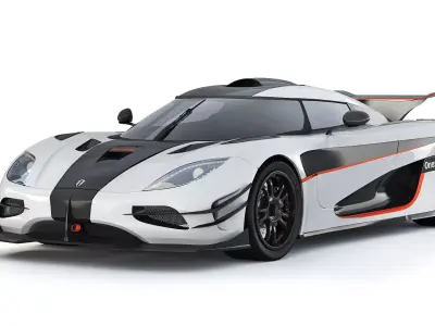 Koenigsegg One 3D model