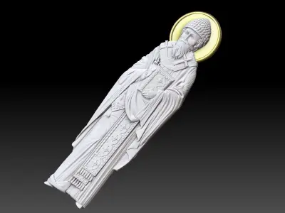 Orthodox icon  Saint Spyridon 3D print model