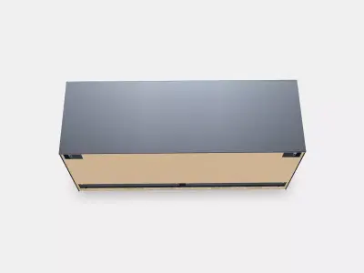 BRIMNES TV bench 1 Low-poly 3D model