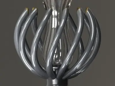 vase of flowers Free 3D model