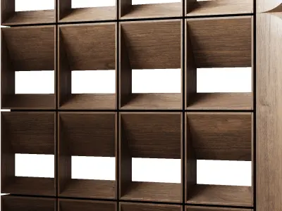 Wood panels 3 3D model