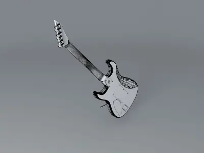 ESP KH 2 Mummy guitar Free 3D model